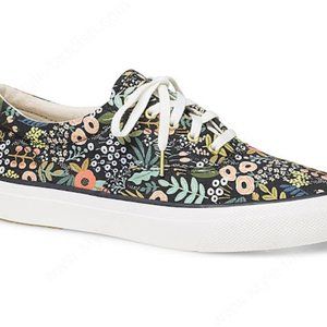 Keds + Rifle Paper Black Floral Sneakers